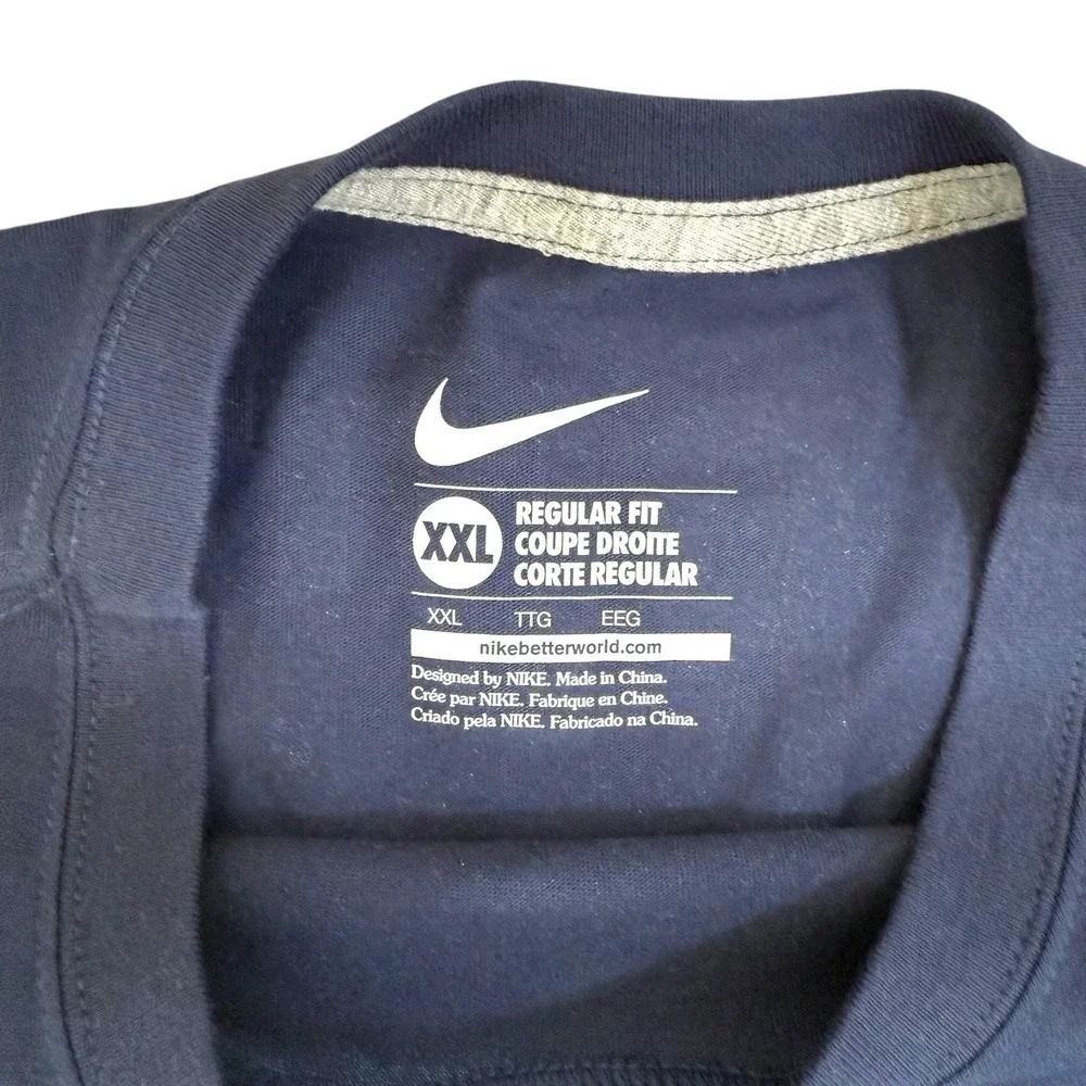 Nike Tennessee Titans Marcus Mariota Shirt Mens XXL Blue Short Sleeve Oregon NEW